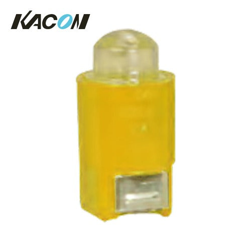 KACON Control Switch Accessory, Ø16/Ø20 LED Bulb, Yellow, DC24V (Pack of 10) K16-S115Y