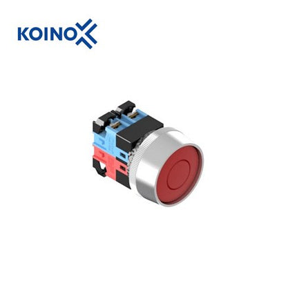 KOINO Push Button Switch, Non-Illuminated, Ø30mm, Green, 1a1b Contact KH-3040G