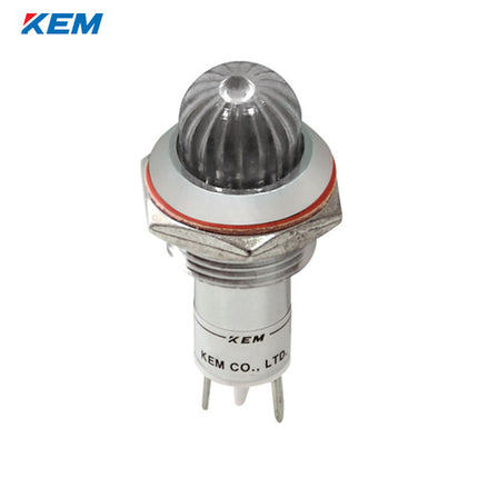 KEM KEM LED Indicator Light, Ø16mm, High-Brightness, DC5V, White KLCRAU-16D05W