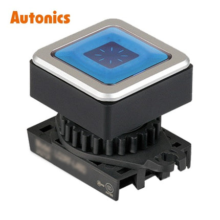 AUTONICS Pilot Lamp, LED Illuminated, Ø30, Blue LQ3RFU-L4B