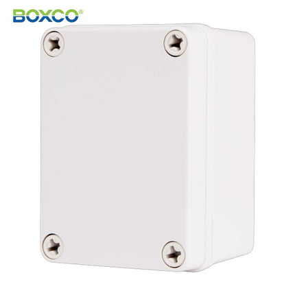 BOXCO Terminal Box, Plastic Enclosure, Bolt Type, ABS, Gray Cover BC-AGS-081110