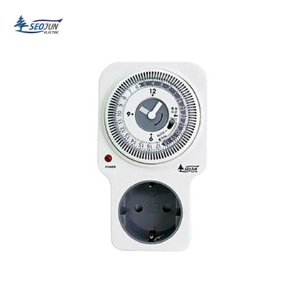 SEOJUN Mechanical Time Switch, Receptacle Type SJP-C16