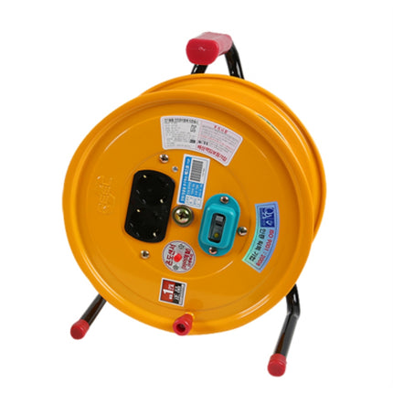 BESTO Cord Reel, Grounded with Cut-Off, Without Plug TOP25-20A 2.5SQ*3C*20M(plug sold separately)