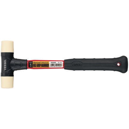 VESSEL Urethane Mallet 76-10 1lbs-head dia.32mm,overall length315mm,430g