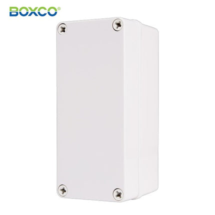 BOXCO Terminal Box, Plastic Enclosure, Bolt Type, ABS, Gray Cover BC-AGS-081808
