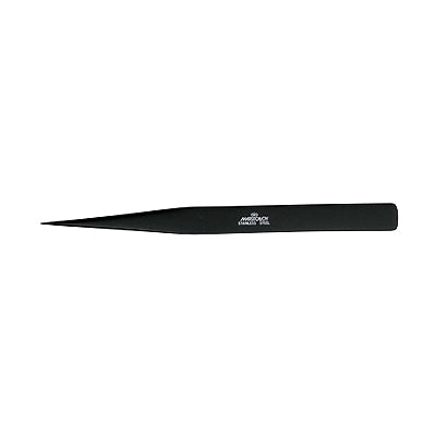 KEIBA Tweezers, Pointed, Black TS-S11