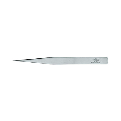 KEIBA Tweezers, Pointed, Silver TS-S21