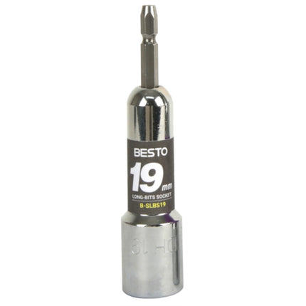 BESTO Long Bit Socket B-SLBS19 19mm
