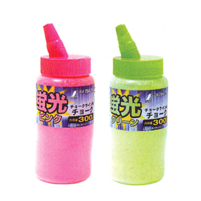 SHINWA Fluorescent Chalk Powder, Green S-78030