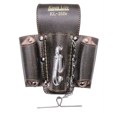 GAYA Multipurpose Tool Pouch (6 Slots, Brown) KL-26Br