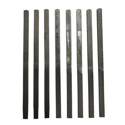 HAPDONG Needle File Set, Flat, Second Cut H-S08M-F 8-pc set