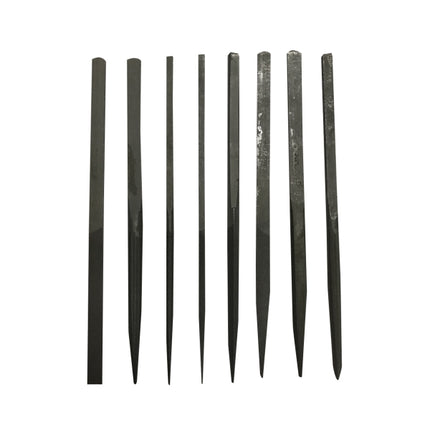 HAPDONG Needle File Set, Smooth H-S08S 8-pc set