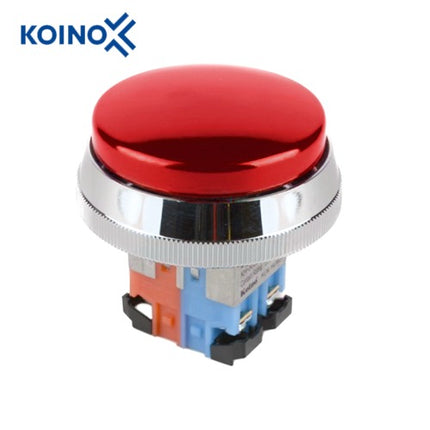 KOINO Push Button Switch, Non-Illuminated, Ø30mm, Red KH-3065EBR