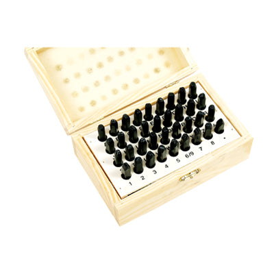 BESTO Letter and Number Punch Set B-FPS060 6.0mm(36PCS)