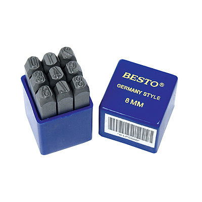 BESTO Number Punch Set B-LPS020 2.0mm(9PCS)