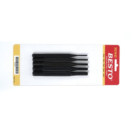 BESTO Pin Punch Set B-E9-5S 3,4,5,6,8mm(5PCS)