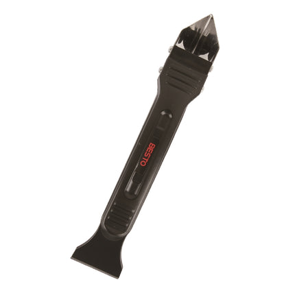 BESTO Silicone Scraper, Stainless Steel & Plastic BS-SSS1P