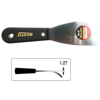 BESTO Putty Knife, Flexible B-SC50F 50mm