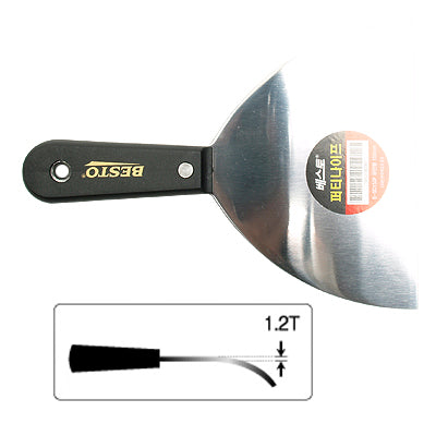 BESTO Putty Knife, Flexible B-SC150F 150mm