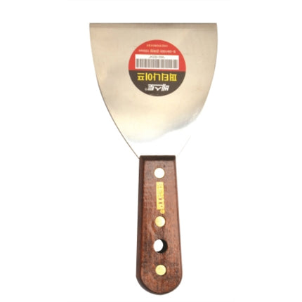 BESTO Putty Knife, Rigid, Wood Handle B-SW100D 100mm