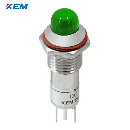 KEM KEM LED Indicator Light, Ø10mm, High-Brightness, AC220V, Green KLCRAU-10A220G