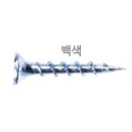 DAEHWA Wood Screw, White COARSE THREAD