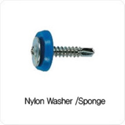 DAEHWA Waterproof Screw, Blue 463-5873