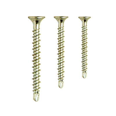 DAEHWA Drywall Screw (Double Thread, White) 463-7214 6*38MM(500EA)