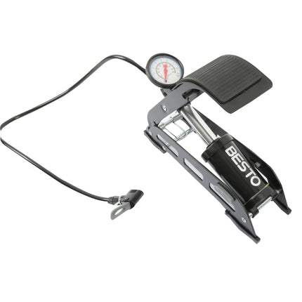 BESTO Foot Pump, Single Barrel B-FP1