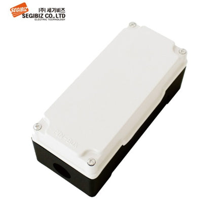 SEGIBIZ Push Button Box, Aluminum, 3-Hole, Undrilled SG-CB-0003