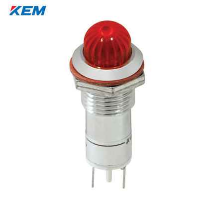 KEM KEM LED Indicator Light, Ø12mm, High-Brightness, AC220V, Red KLCRAU-12A220R