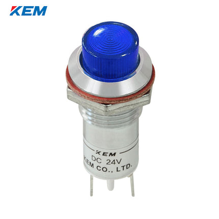 KEM KEM LED Indicator Light, Ø12mm, High-Brightness, DC3V, Blue KLCU-12D03B