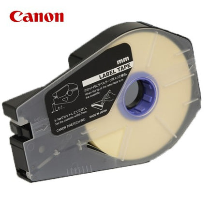 CANON Label Tape for M2 Tube Numbering Machine, 9 mm, Yellow TM-LTC9Y