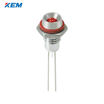 KEM KEM LED Indicator Light, Ø6mm, DC3V, Red (Pack of 100) KL-06D03R