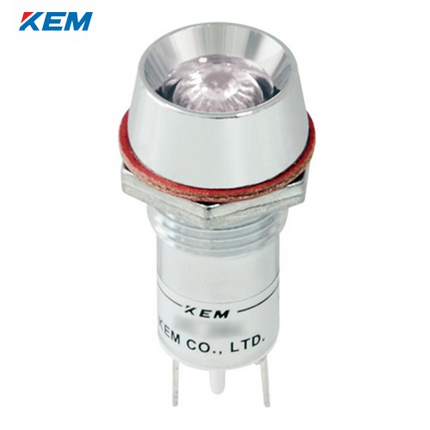 KEM KEM LED Indicator Light, Ø12mm, High-Brightness, DC5V, Yellow KLU-12D05Y