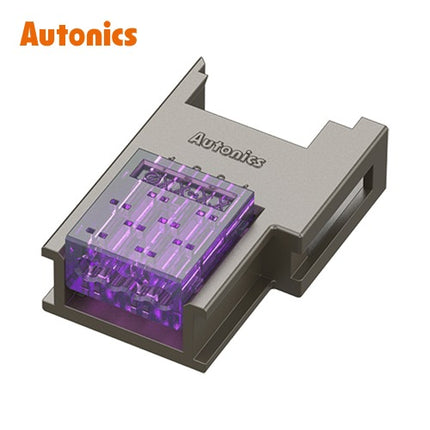 AUTONICS Sensor Connector, Wire-Mount Plug Socket, Purple (Pack of 50) CNE-S04-VT