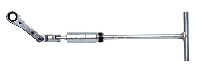KOKEN T-Handle Push-and-Pull Offset Ratchet Wrench, 154ML Series