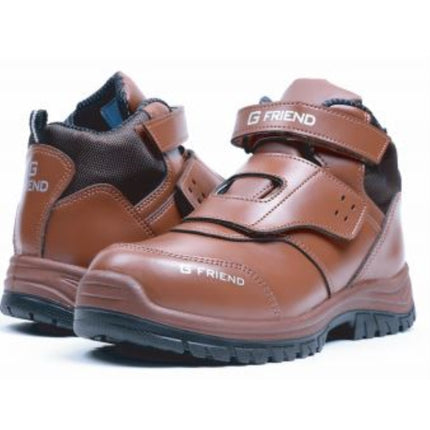G FRIEND Velcro Safety Shoes H-P5 6"-285mm/BR