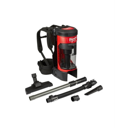 MILWAUKEE Cordless Backpack Vacuum 18V, Bare Tool M18FBPV-0G0