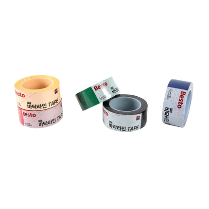 BESTO Floor Marking Tape, PVC BS-G-50 green/50MM*33M (x40 pack)