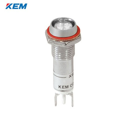 KEM KEM LED Indicator Light, Ø8mm, High-Brightness, AC220V, White KLDU-08A220-W