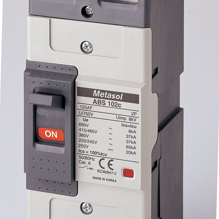 LS ELECTRIC Metasol Molded Case Circuit Breaker  MCCB Standard  ABH52c 50A