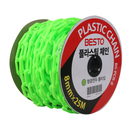 BESTO Plastic Chain, Roll Type BS-PCR-8 8MM*25M fluorescent