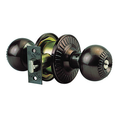 JUNGHWA Door Lock, Cylindrical 5000AB2 brown(matte)
