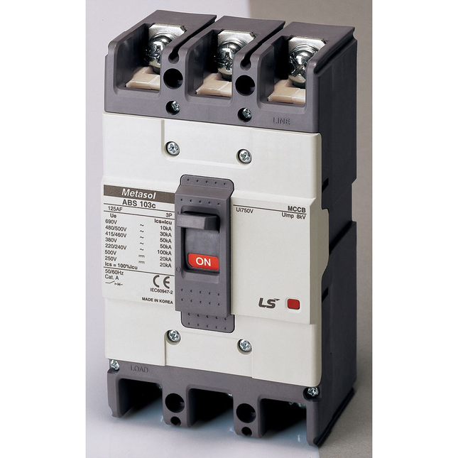 LS ELECTRIC Metasol Molded Case Circuit Breaker  MCCB Standard  ABH53c 40A