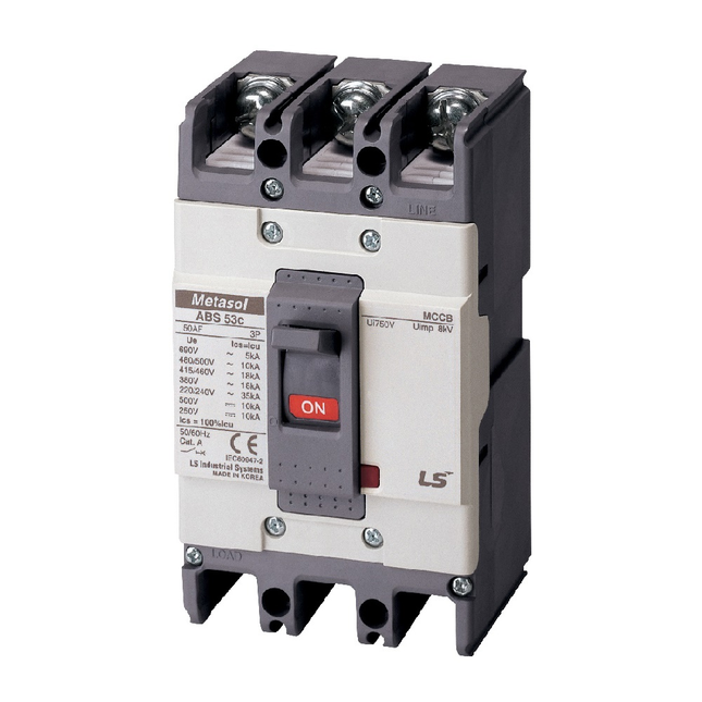 LS ELECTRIC Metasol Molded Case Circuit Breaker  MCCB Standard  ABN53c 40A