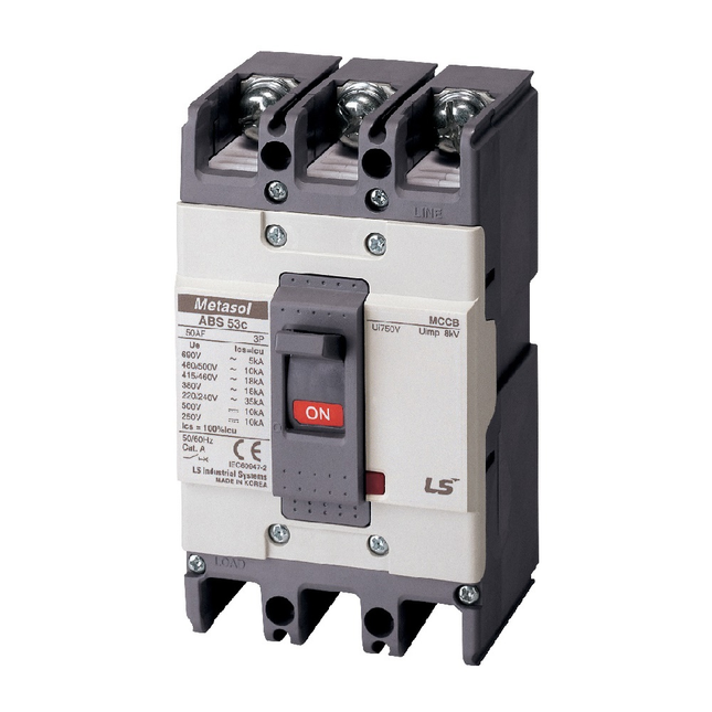 LS ELECTRIC Metasol Molded Case Circuit Breaker  MCCB Standard  ABS53c 20A