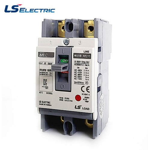 LS ELECTRIC Molded Case Circuit Breaker (MCCB), For Distribution Panel, 40A ABE52Fb