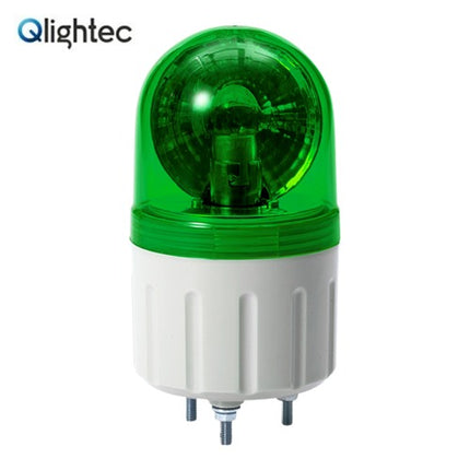 QLIGHT Warning Light, Ø60, Compact, Green, AC220V S60R