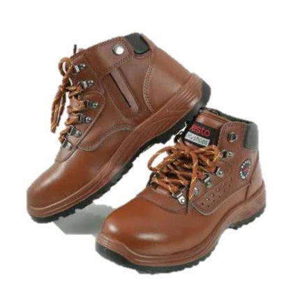 BESTO Safety Shoes BS-LEO602 6"-260mm/BROWN